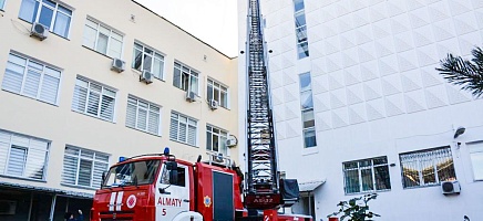 Архивте өрт сөндірушілер оқу-жаттығу өткізді фото галереи 2